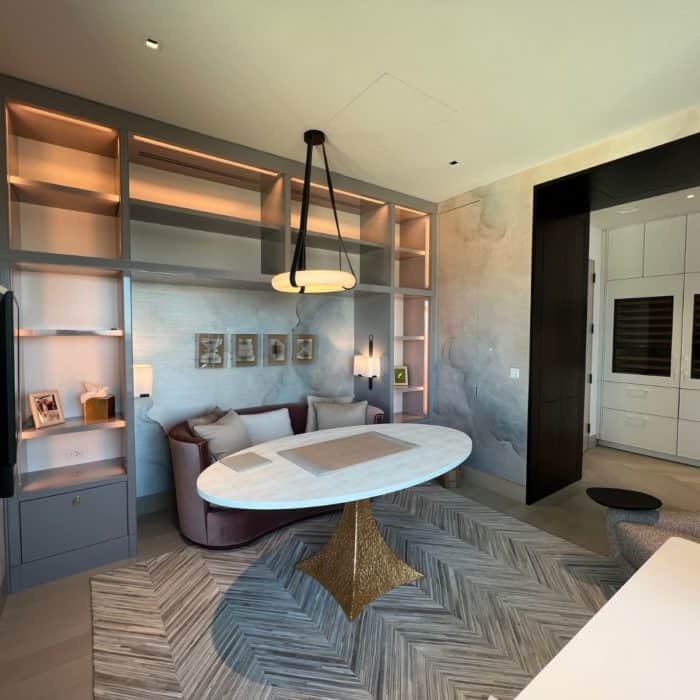 Modern Walk-in closet lighting